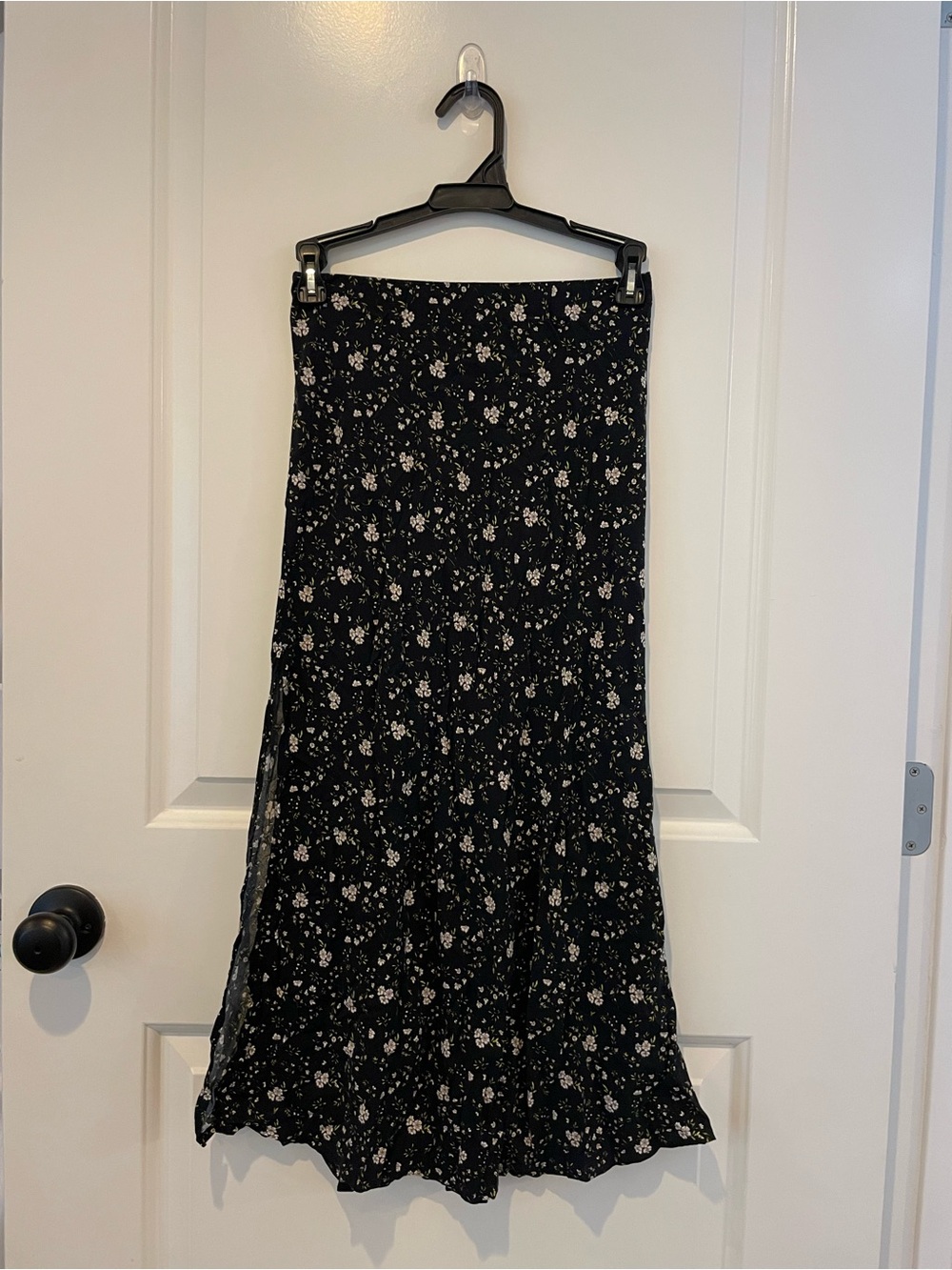 MAHINA Black Floral Strapless Dress, Honolulu, Hawaii